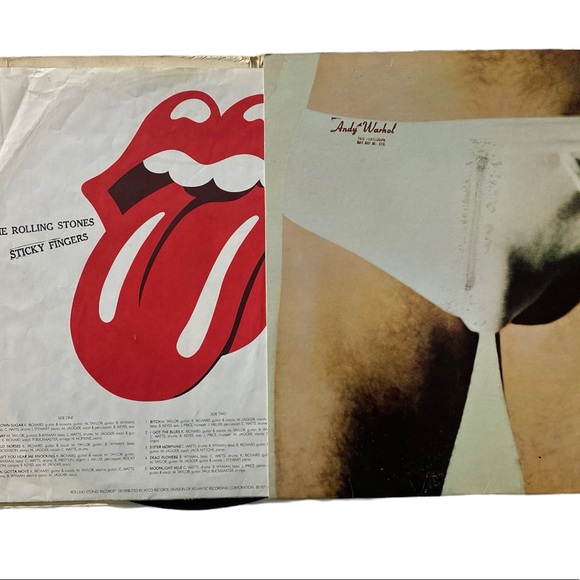 Rare VINTAGE ROLLING STONES “STICKY FINGERS Album”. REAL ZIPPER VERSION.1971 - Picture 5 of 14